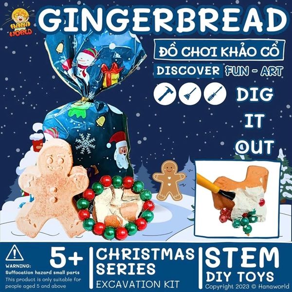 ĐỒ CHƠI KHẢO CỔ BÁNH GỪNG