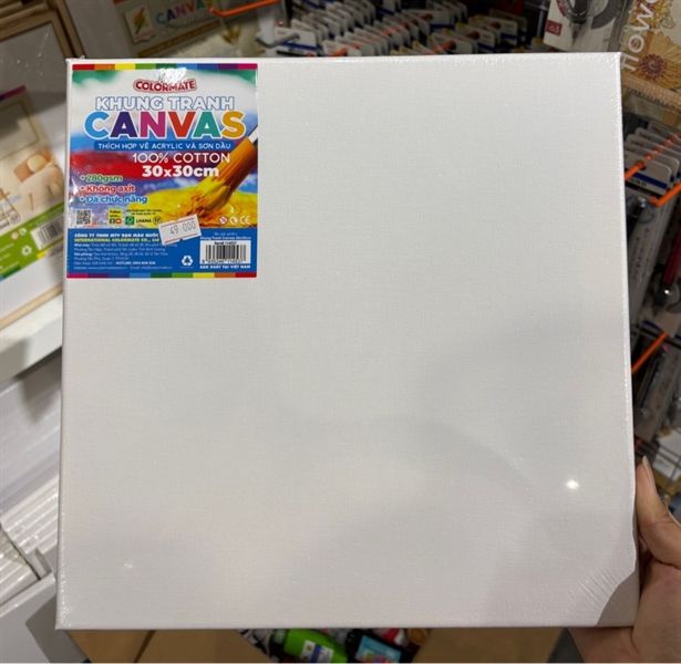 Khung tranh canvas 30X30