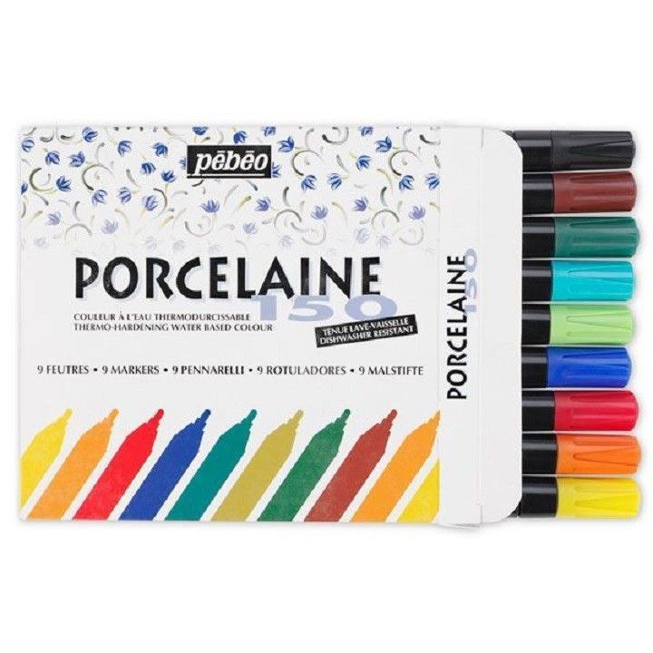 Bút lông vẽ gốm sứ Pebeo Porcelaine