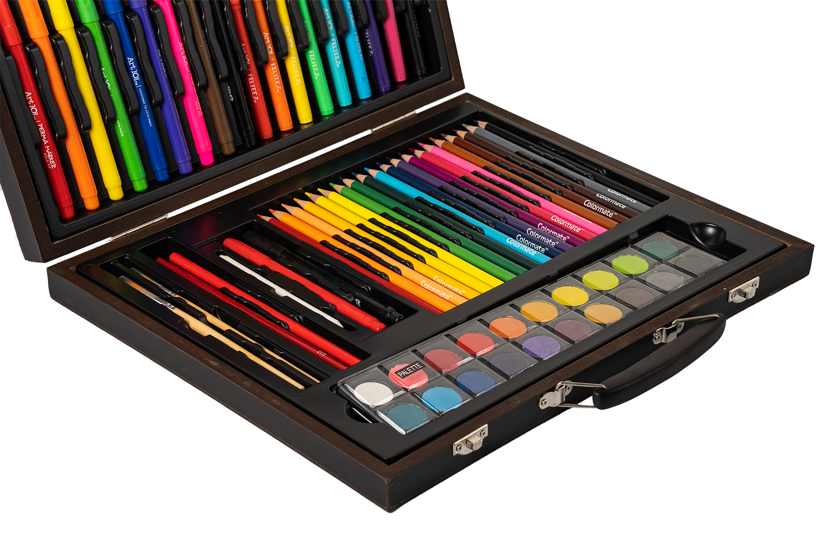 Bộ Màu Vẽ Hộp Gỗ M95-Colormate