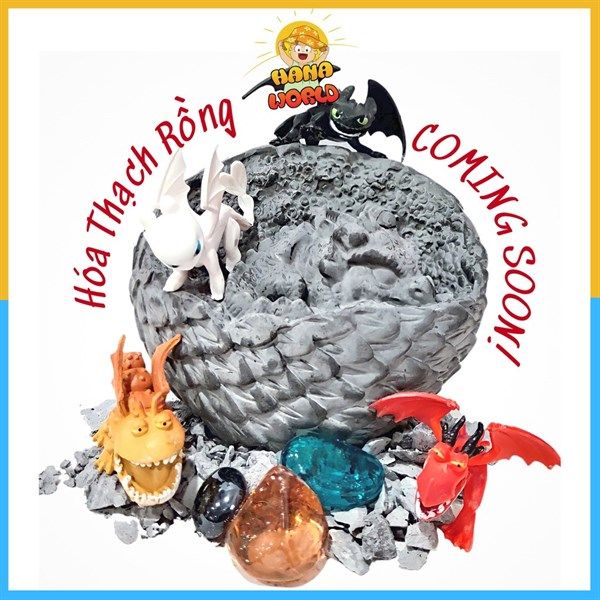 Đồ chơi khảo cổ- Hóa Thạch Rồng
