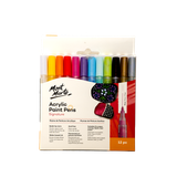  MM Acrylic Paint Pens Broad Tip 12pc 