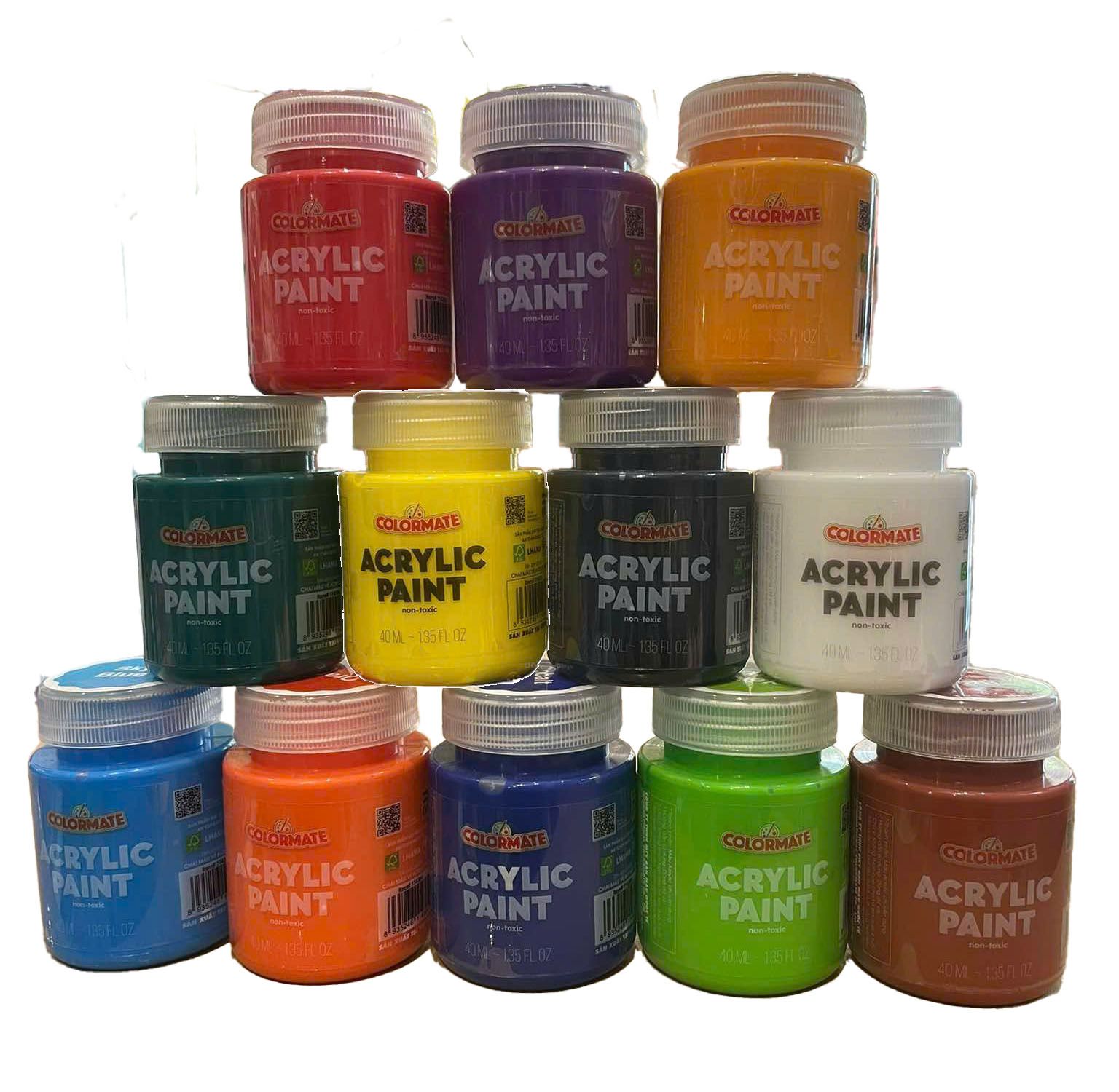 Chai màu vẽ Acrylic 40ml