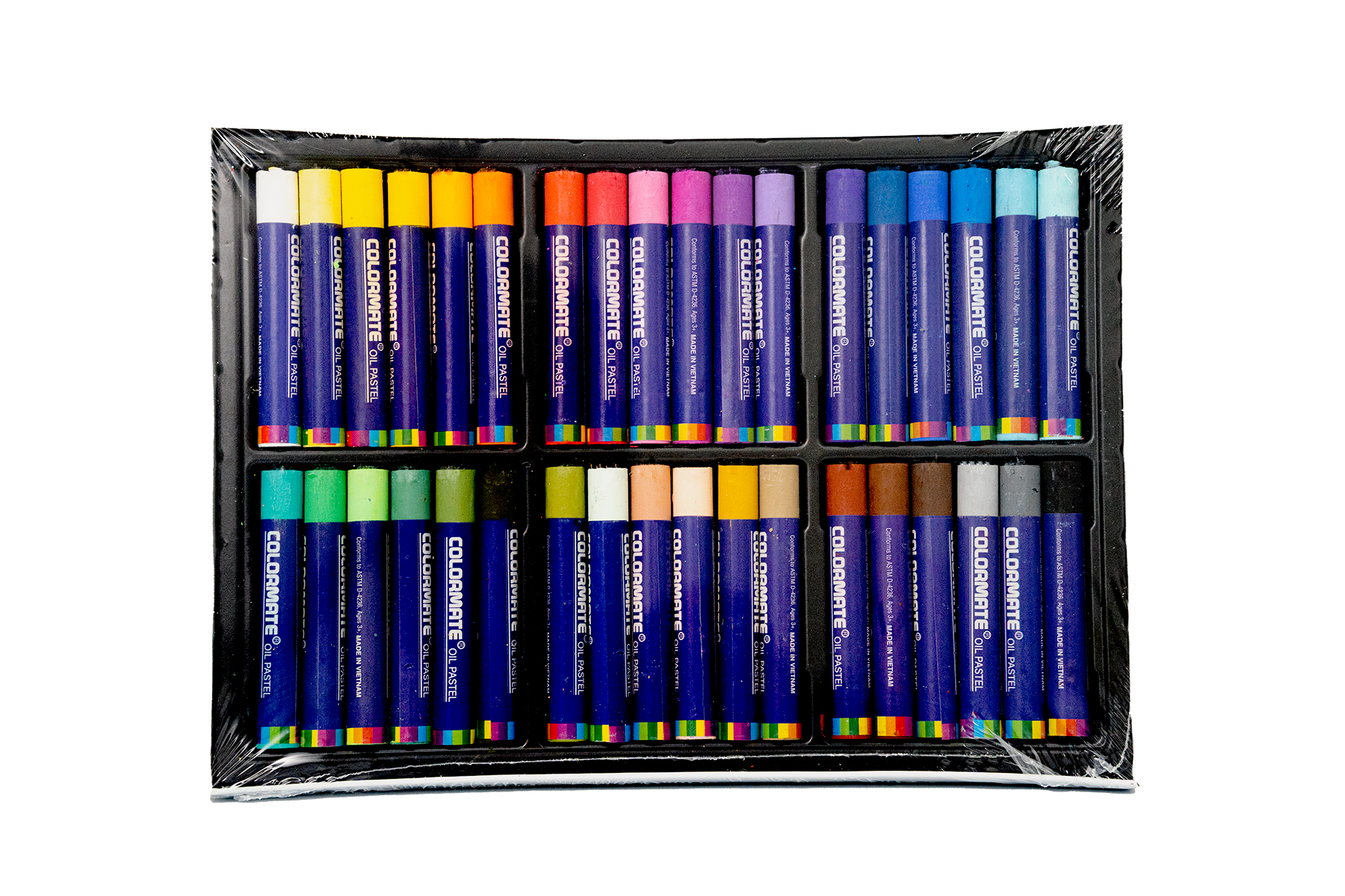 Hộp sáp màu dầu 36 cây (oil pastels)-Colormate