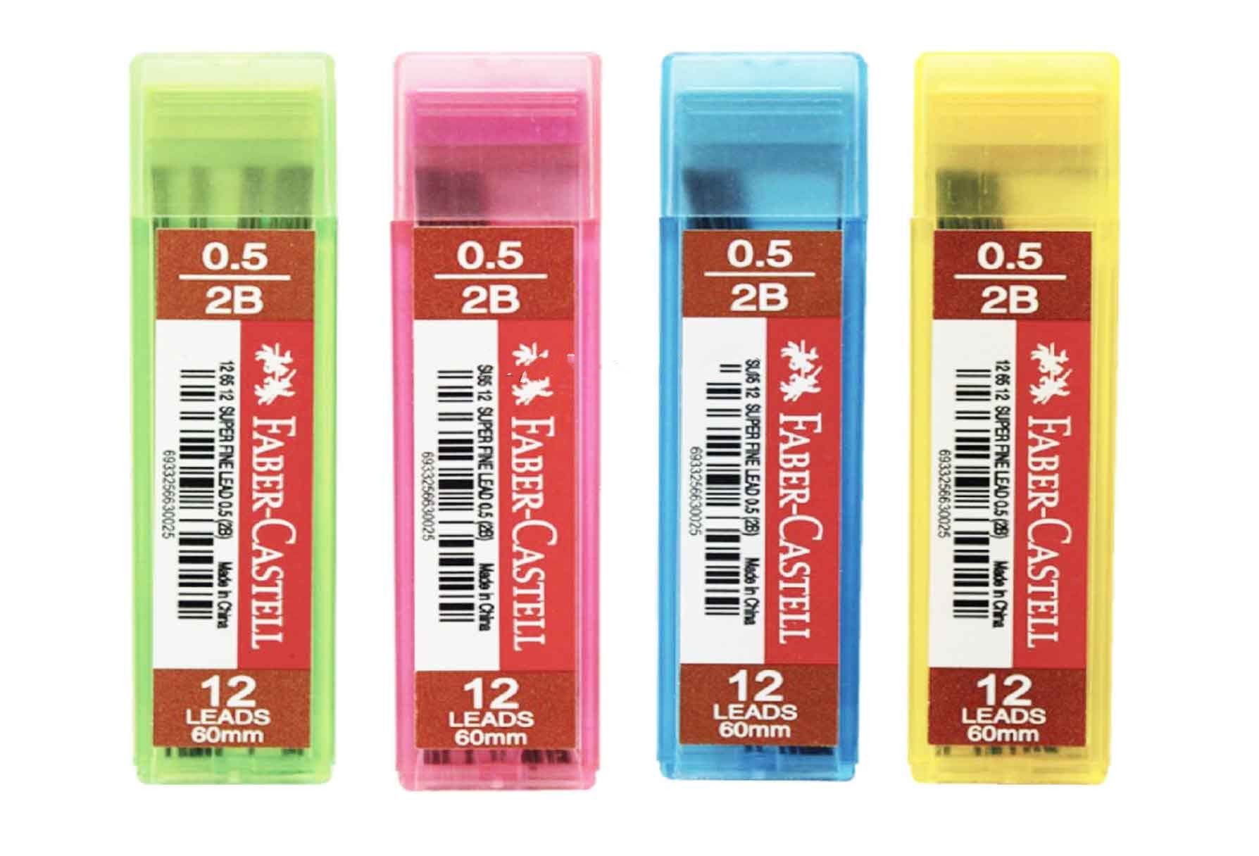 RUỘT CHÌ BẤM ECO 2B, 0.5MM X 60MM - 12 CÂY/ỐNG