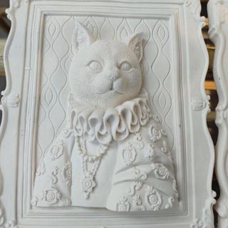 Tranh tượng thạch cao 34x34