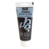  Studio acrylic 100ml Mars black 