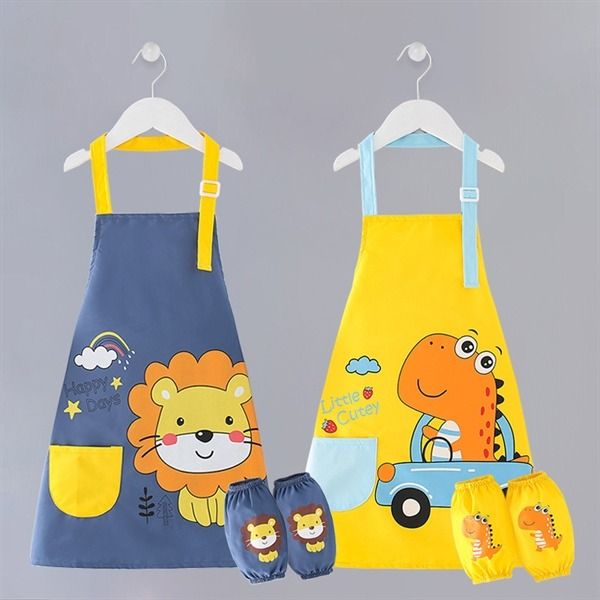 Tạp dề Dino cho bé 8-10 tuổi