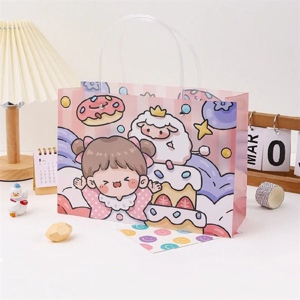 Túi PVC đựng quà 27x9x19cm