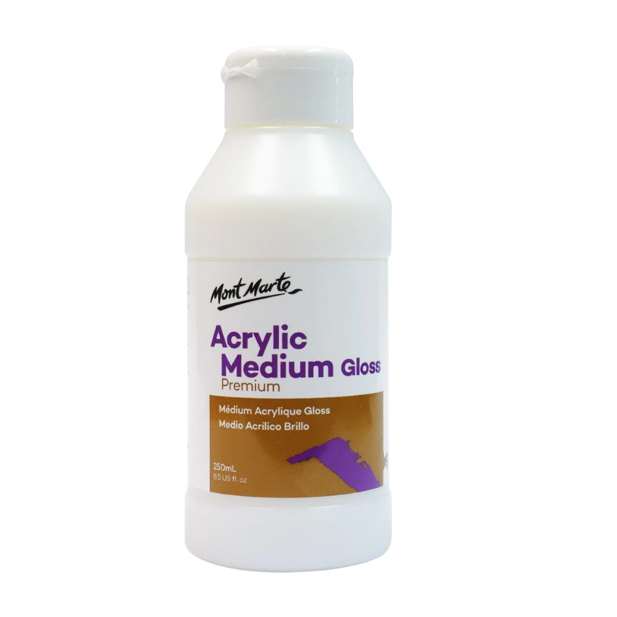 MM Acrylic Medium Gloss 250ml