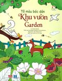  Tô màu bóc dán - Khu vườn - Garden_ST_USB 