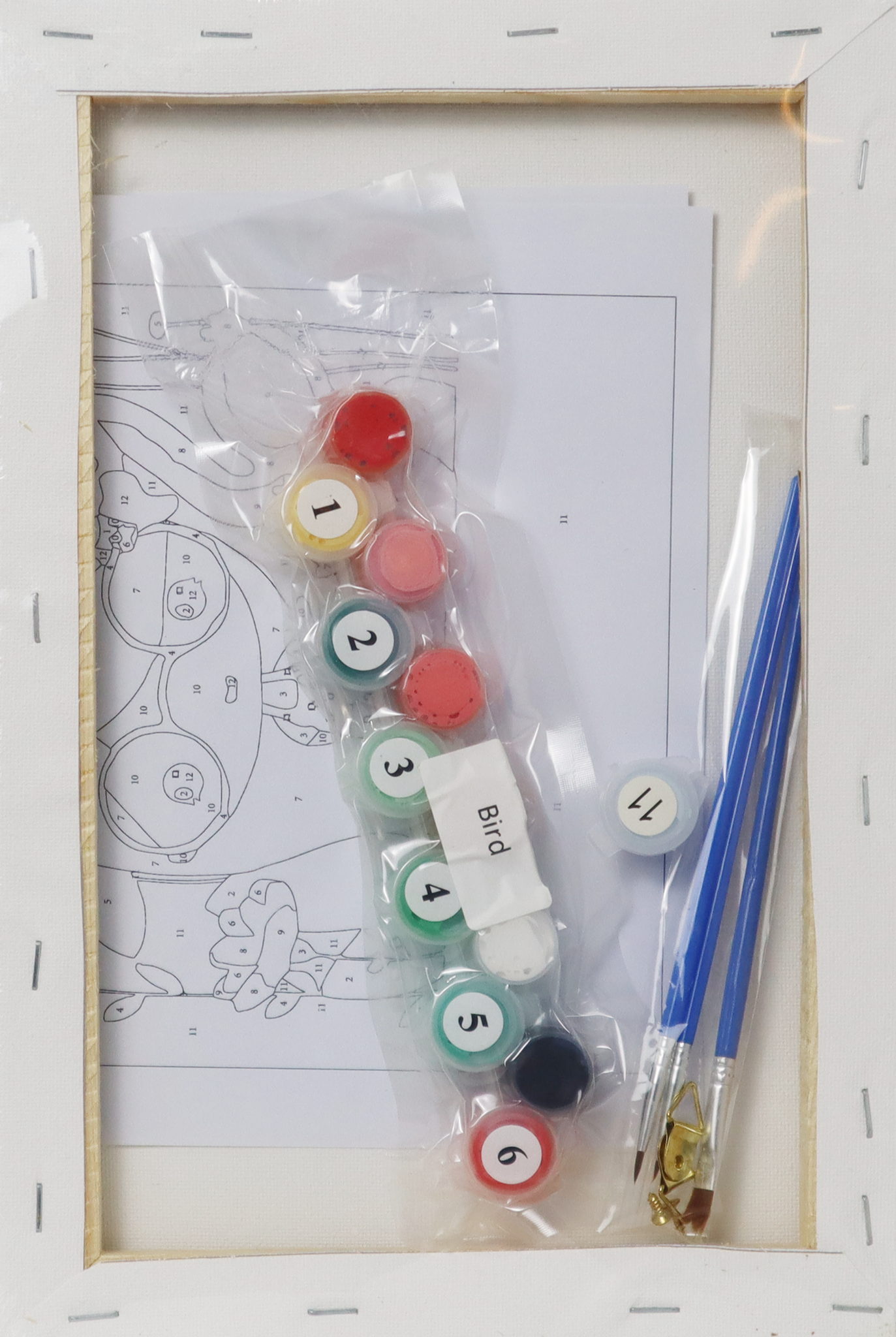 Tranh Tô Màu Số Hóa BIRD A4-Colormate