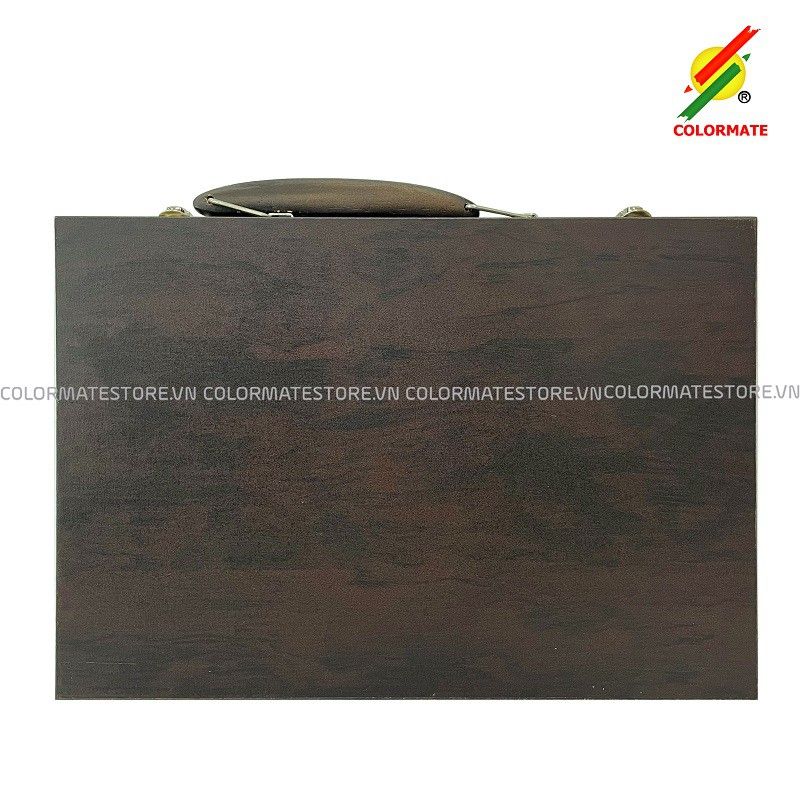 Bộ màu vẽ hộp gỗ cao cấp MS - 68W-Colormate