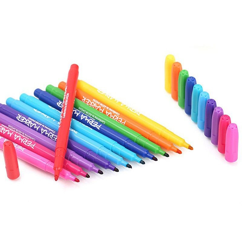 Bộ 18 Cây Bút Lông Perma Markers MS-18PER-Colormate