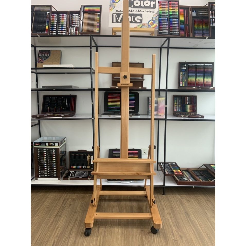 Colormate Giá vẽ Studio cỡ lớn có bánh xe CMWE04