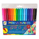  Bộ 18 Cây Bút Lông Perma Markers MS-18PER 