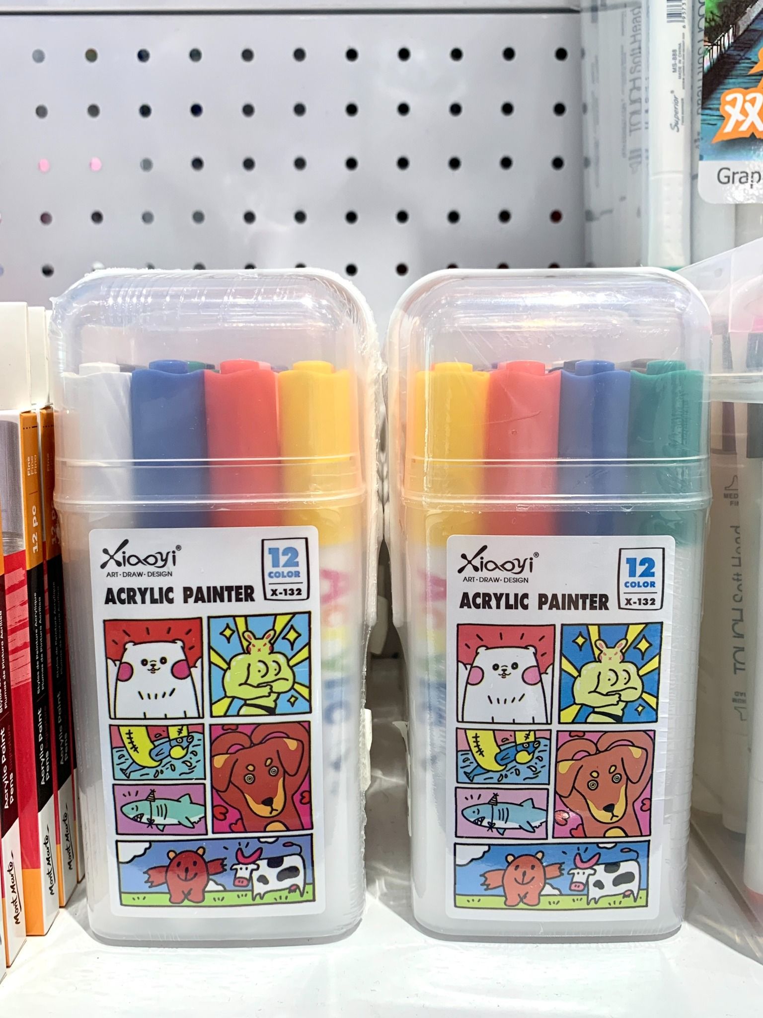Hộp bút sơn Acrylic marker