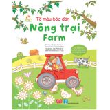  Tô màu bóc dán - Nông trại - Farm_ST_USB 