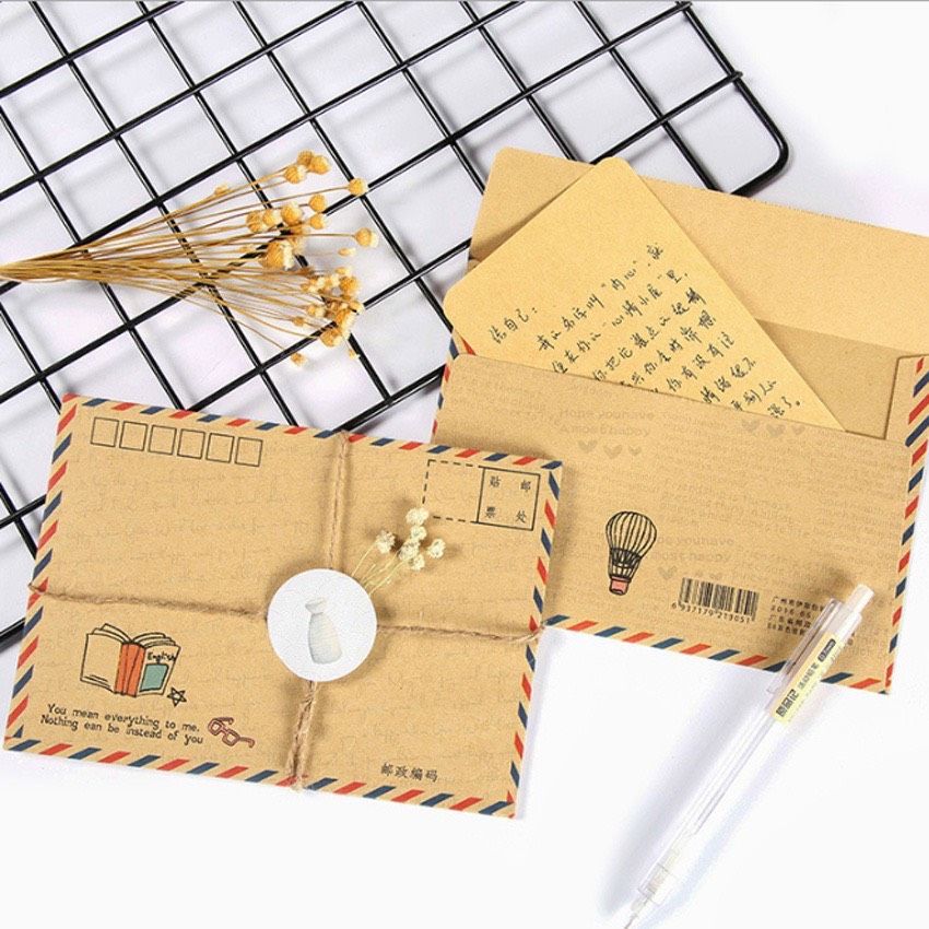 Túi bì thư cổ điển 8 miếng
