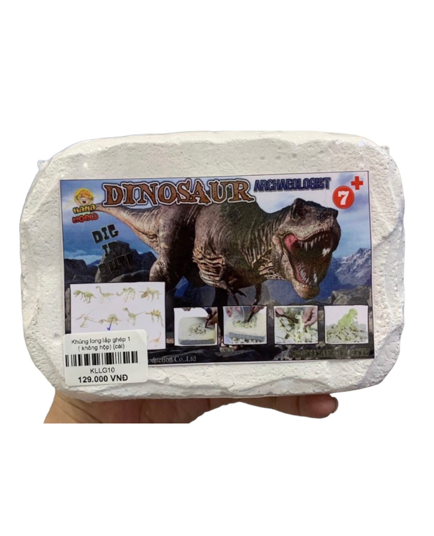 Khủng long lắp ghép 1 ( không hộp)