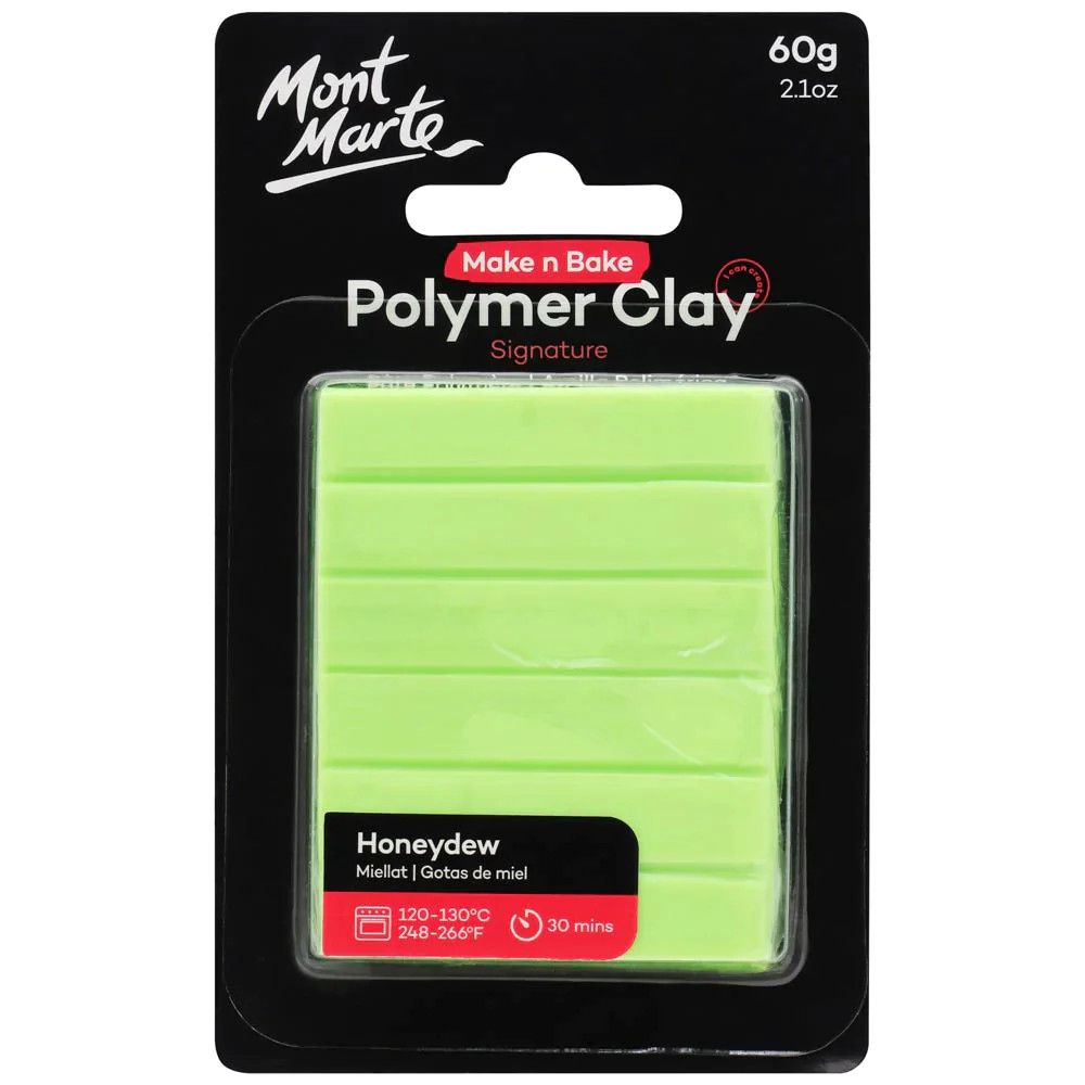 Đất Sét Polymer MM Make n Bake 60g - Honeydew