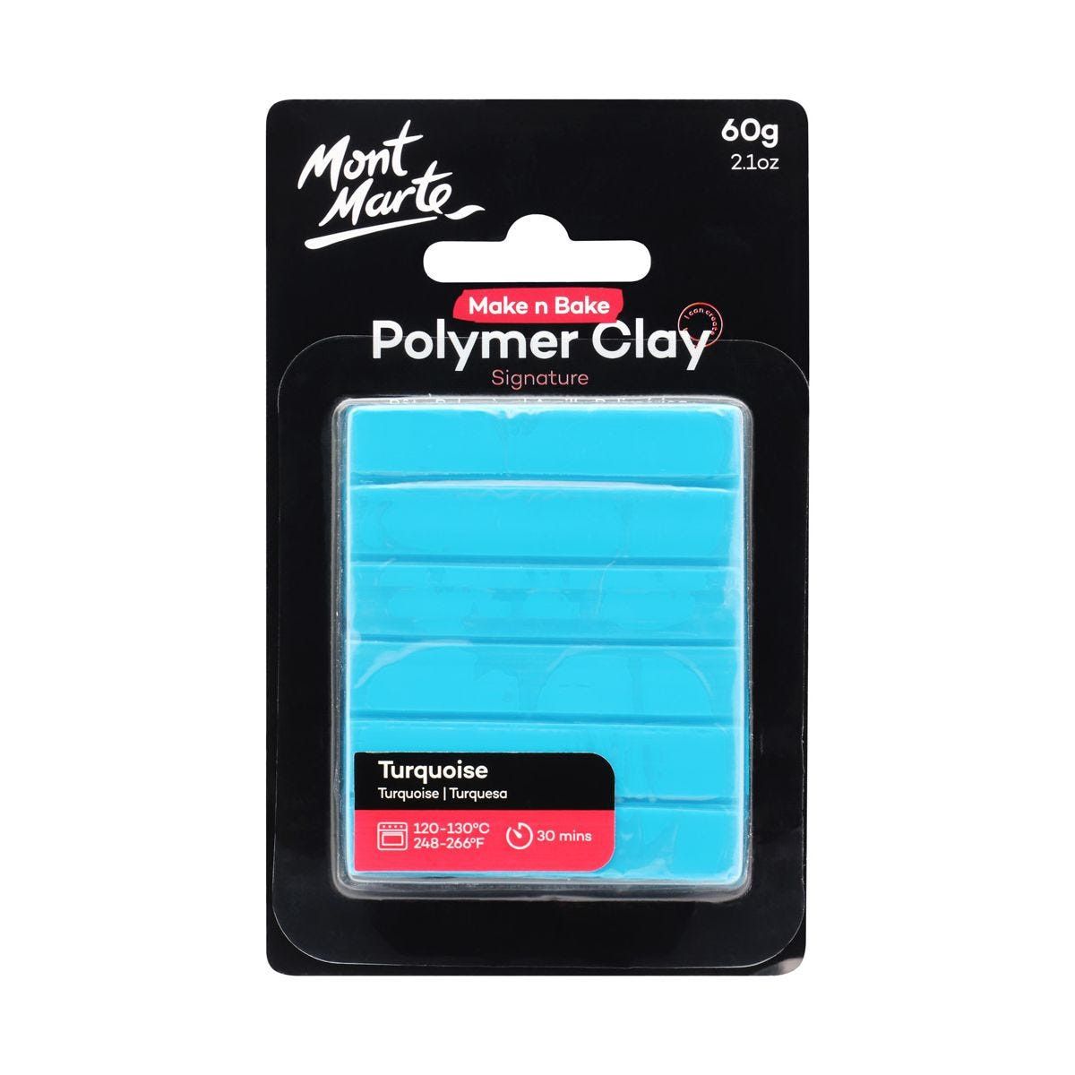 Đất Sét Polymer MM Make n Bake 60g - Turquoise
