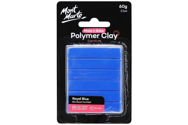 Đất Sét Polymer MM Make n Bake 60g - Royal Blue