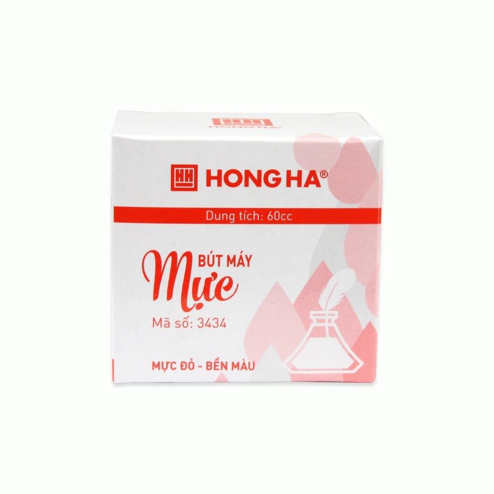 Mực lọ Đỏ Hồng Hà 60 cc