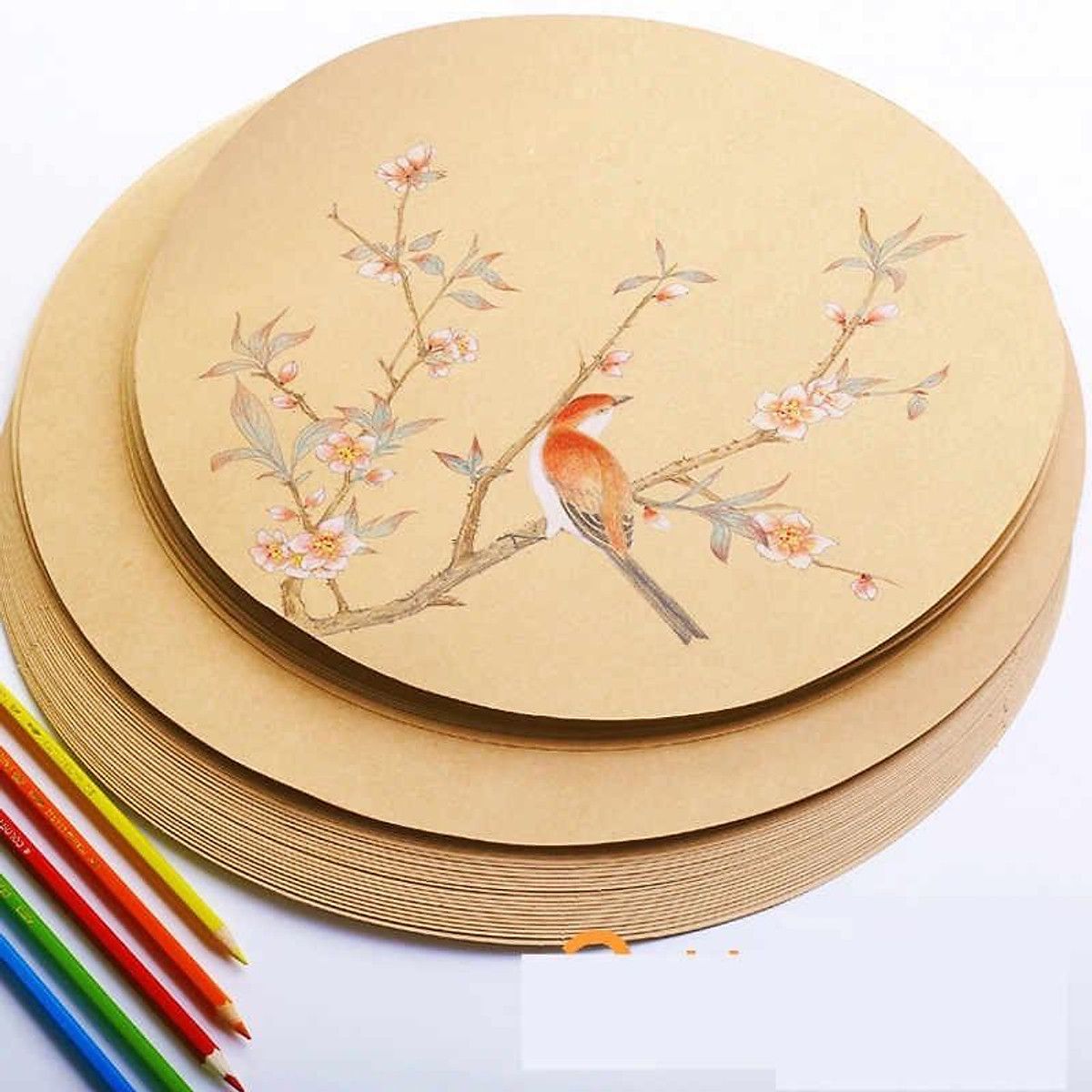 Giấy Kraft Tròn 37Cm
