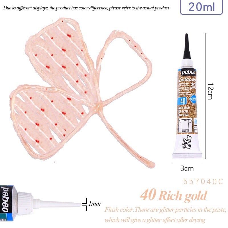 Tuýp màu vẽ nổi Pebeo 040