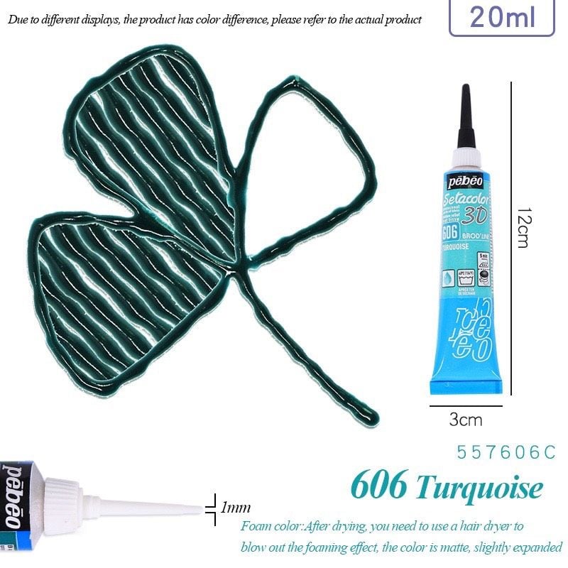Tuýp màu vẽ nổi Pebeo 606