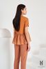 Áo kiểu nữ peplum phối voan