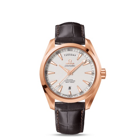 Đồng hồ Omega Seamaster Aqua Terra Co-Axial Day Date Vàng khối 18K 231.53.42.22.02.001