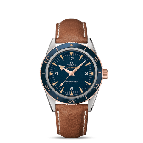 Đồng hồ Omega Seamaster 300 Master Co-Axial Titanium Sedna Gold 233.62.41.21.03.001