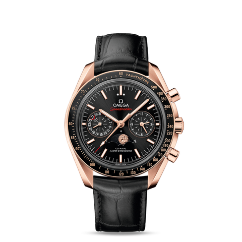 Đồng hồ Omega Speedmaster Moonphase Chronograph Master Chronometer Vàng Khối 18K 304.63.44.52.01.001