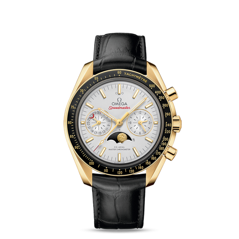 Đồng hồ Omega Speedmaster Moonphase Chronograph Master Chronometer Vàng Khối 18K 304.63.44.52.02.001