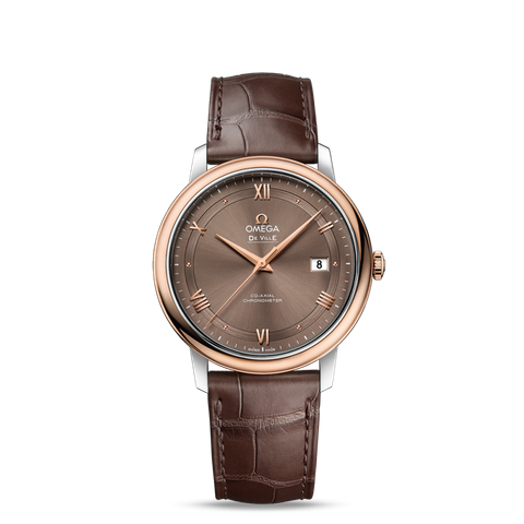 Đồng hồ Omega De Ville Prestige Automatic 18K Red Gold 424.23.40.20.13.001