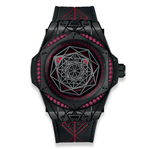 Đồng hồ Hublot Big Bang Sang Bleu All Black Red 39mm Giới hạn 100 chiếc 465.CS.1119.VR.1202.MXM18