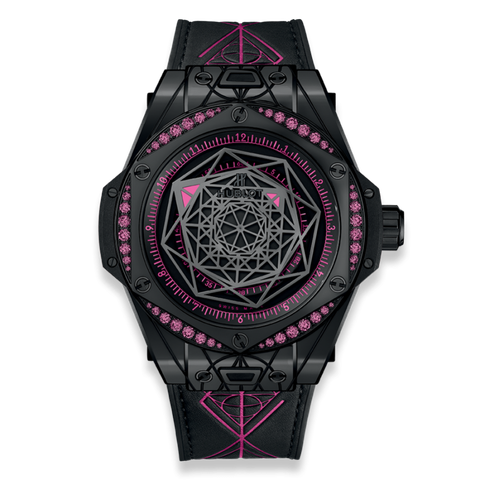 Đồng hồ Hublot Big Bang Sang Bleu All Black Pink 39mm Giới hạn 100 chiếc 465.CS.1119.VR.1233.MXM18