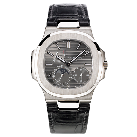 Đồng hồ Patek Philippe Nautilus Vàng trắng 18K 5712G-001