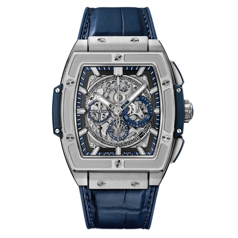 Đồng hồ Hublot Spirit Of Big Bang Titanium Blue 45 601.NX.7170.LR