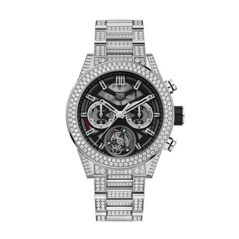 Đồng Hồ TAG Heuer Tourbillon Carrera Calibre Heuer 02 Full Diamond CAR5A1Z.BA0510