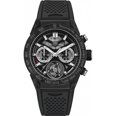 Đồng Hồ TAG Heuer Tourbillon Carrera Calibre Heuer 02 Matte Black CAR5A8W.FT6071