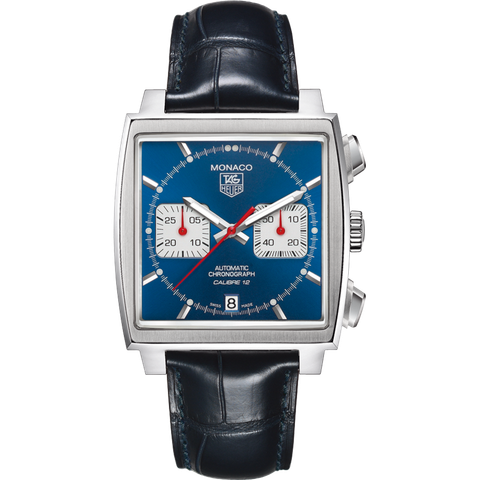 Đồng Hồ TAG Heuer Monaco Calibre 12 Automatic Chronograph CAW2111.FC6183