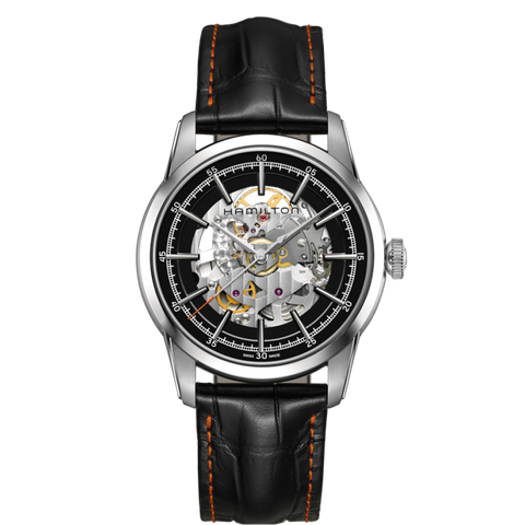 Đồng hồ Hamilton Automatic Railroad Skeleton H40655731