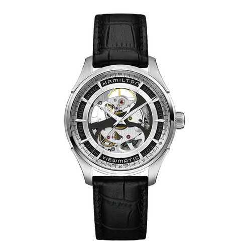 Đồng hồ Hamilton Jazzmaster Viewmatic Skeleton H42555751