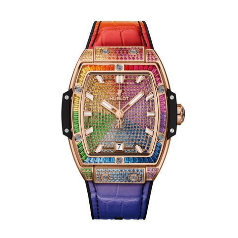 Hublot Spirit Of Big Bang Gold Rainbow 39 665.OX.9910.LR.0999