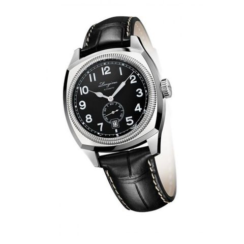 Đồng hồ Longines Heritage 1935 góc cạnh lịch lãm L2.794.4.53.2