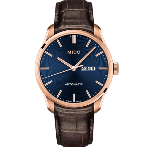 Đồng hồ Mido Belluna II vàng hồng sang trọng M024.630.36.041.00