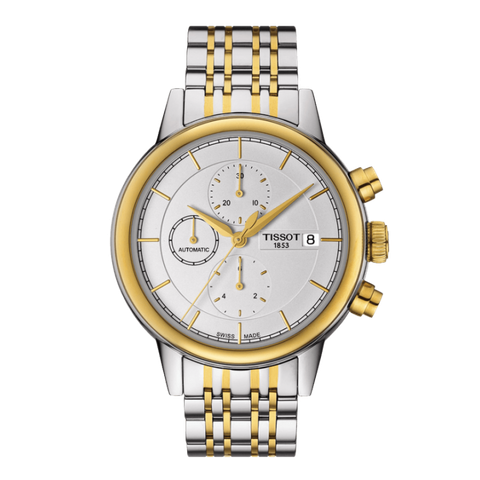 Đồng hồ Tissot Carson Automatic Chronograph Gold T085.427.22.011.00